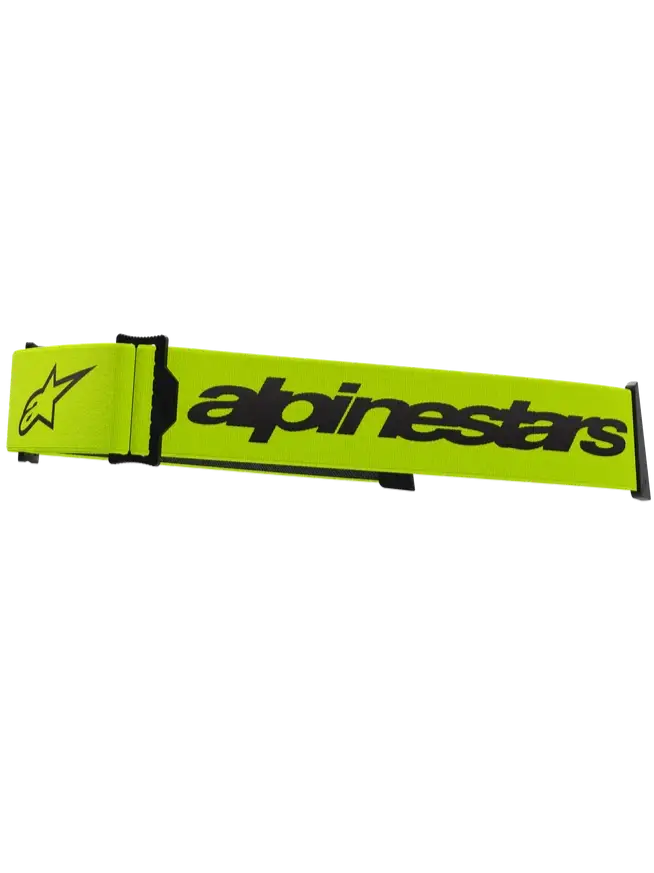 Alpinestars Supertech Goggles Strap - Yellow 1