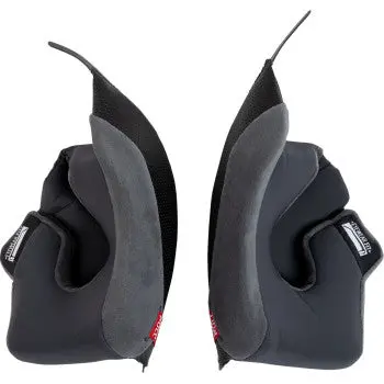 Agv Cheek Pads K7 Grey/Black 10Mm 2018500147-629-N 1