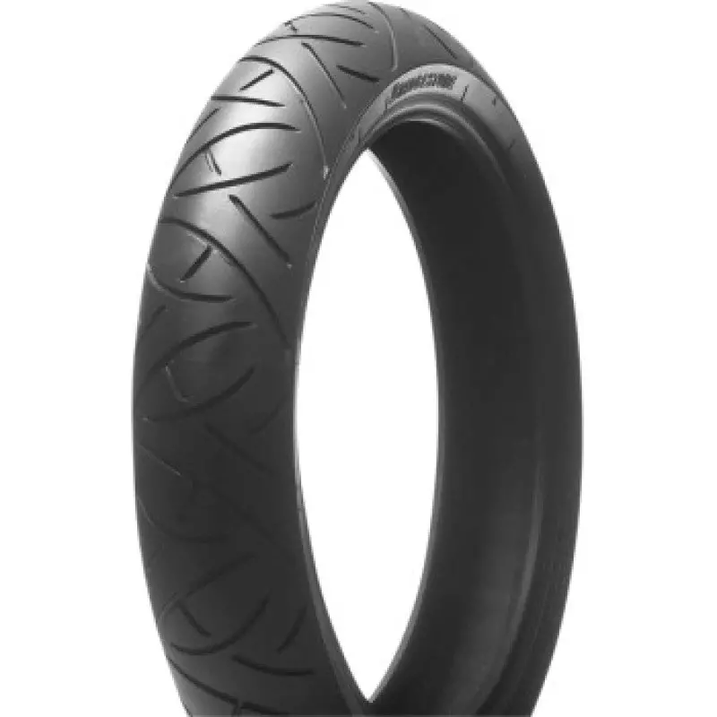Bridgestone Battlax Bt021f Radial U Tire - 120/70Zr17 M/C 58W Tl Front 1