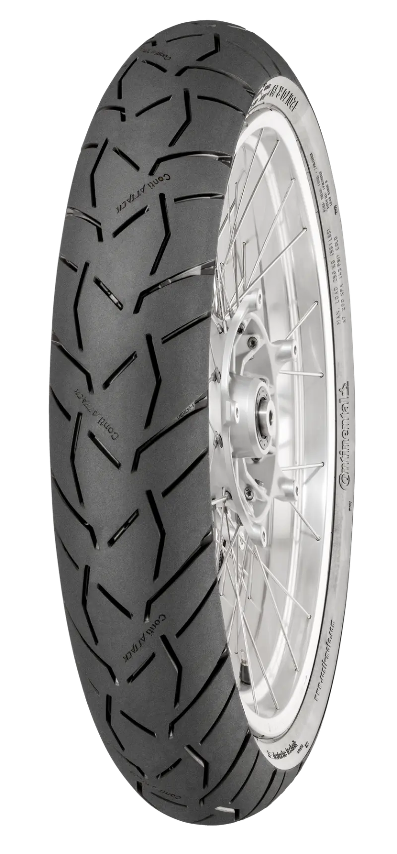 Continental Contitrailattack 3 - 120/70 R 19 M/C 60V Tl Front 1