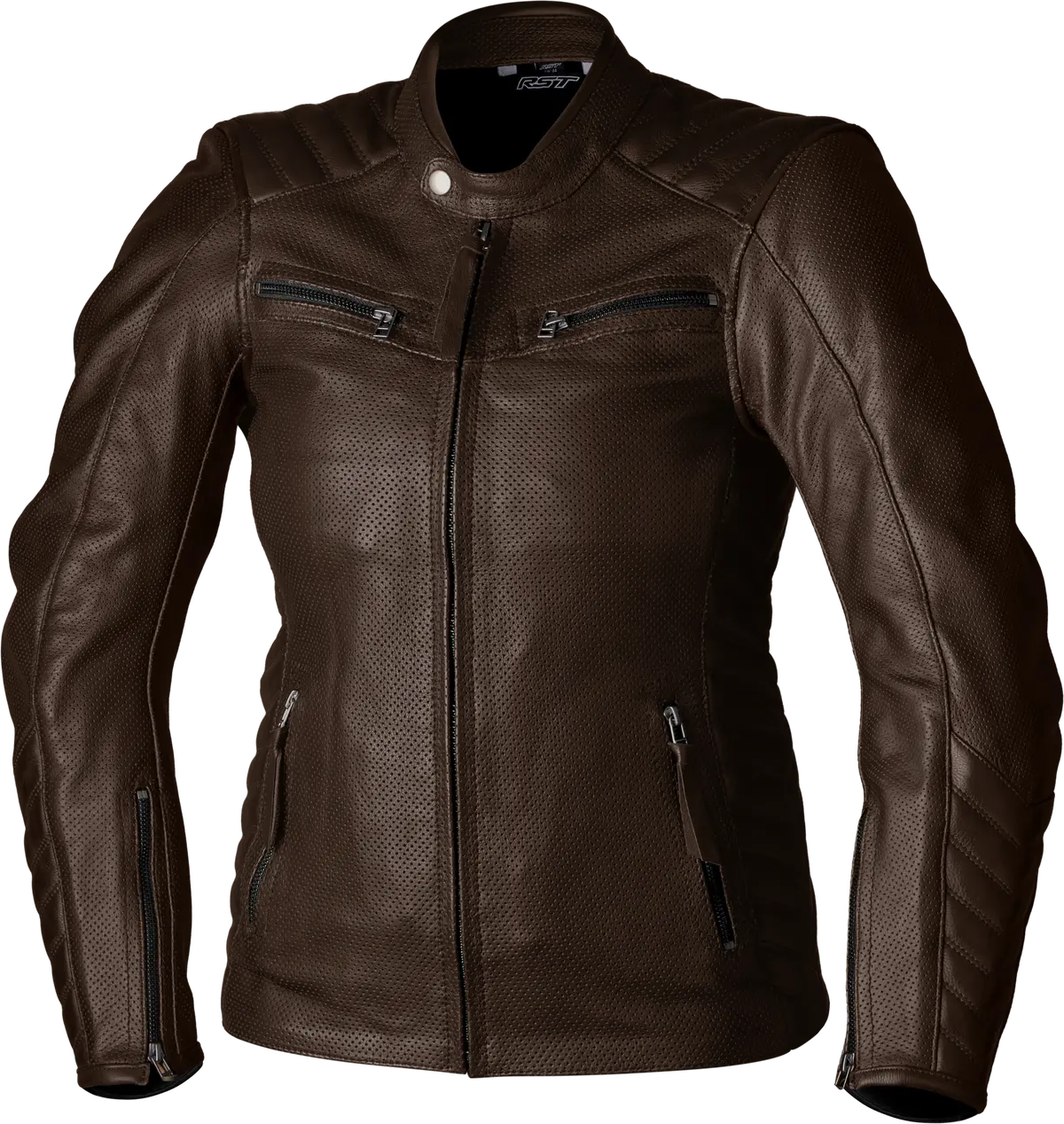 Rst Ladies Roadster Air Ce Jacket Brown Leather Xs 103538Brn-08 1