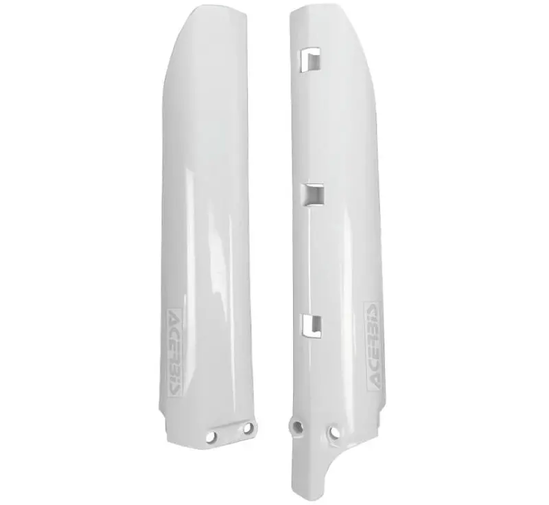 Acerbis 93-01 Yamaha Yz80/ 02-18 Yz85 Lower Fork Cover Set - White 1