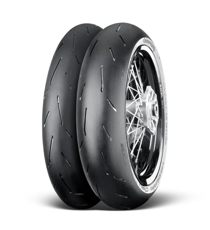 Continental Contiattack Sm 2 - 110/70R17 M/C 54H Tl Front 1