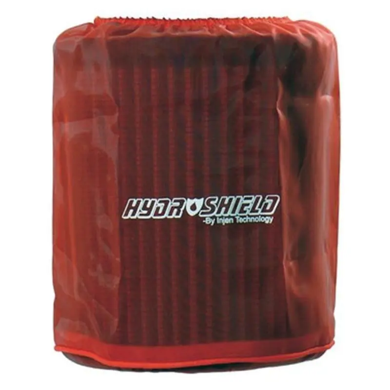Injen Red Water Repellant Pre-Filter Fits X-1022 6-1/2In Base / 8In Tall / 5-1/2In Top 1