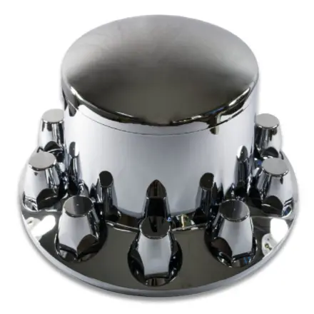 Chrome Plastic Axle Cover Rear 285Mm Pcd 1