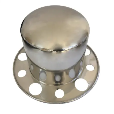 Stainless Steel Axle Cover 285Mm Pcd Tophat One Piece 1