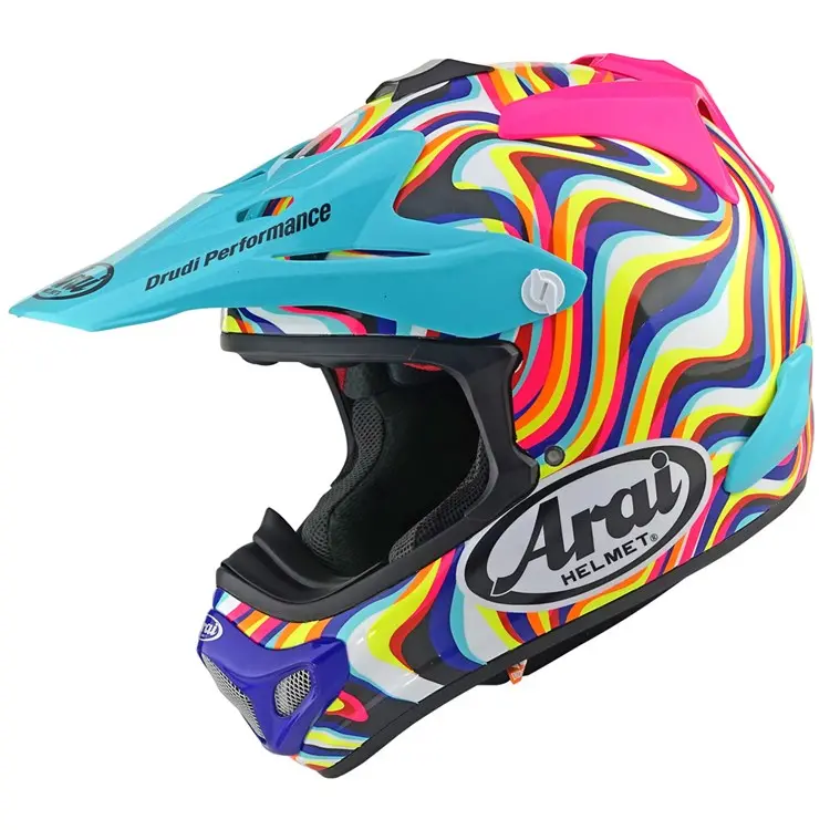 Arai Helmet Mx-V Evo Stream Pink 1