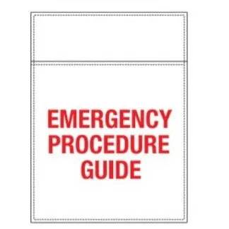 260Mm X 350Mm - Emergency Procedure Pocket Guide 1