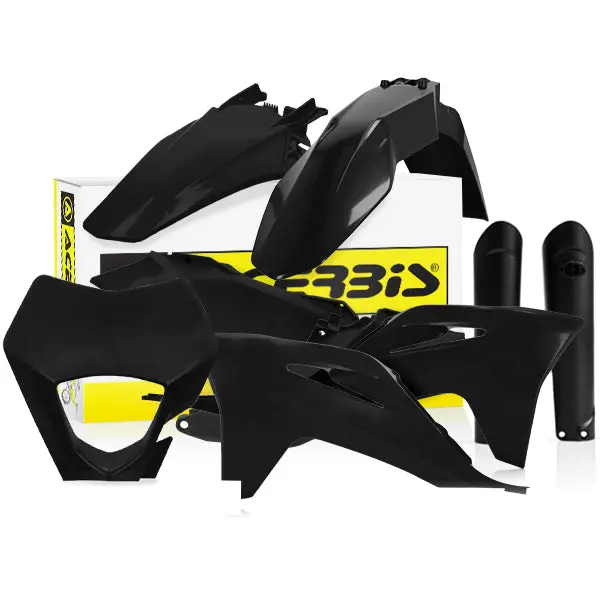 Acerbis Gas Gas Plastic Kit Ec Ecf - Black 1
