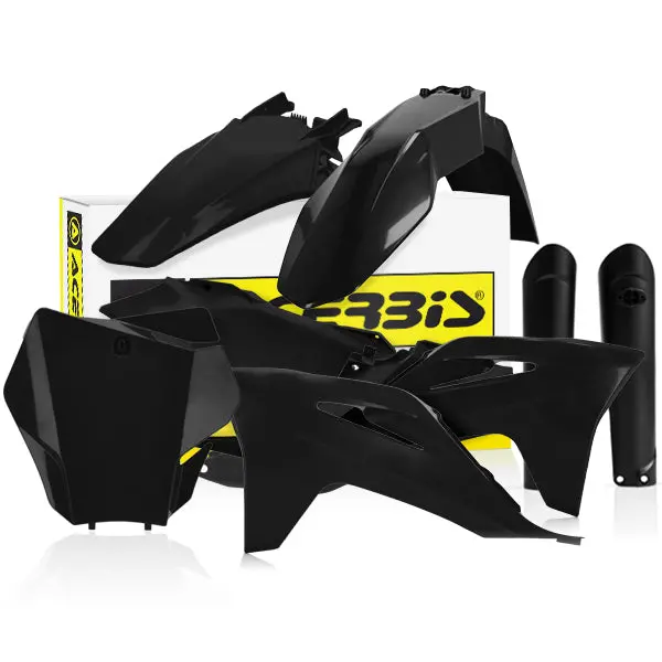 Acerbis Gas Gas Plastic Kit Mc Mcf - Black 1