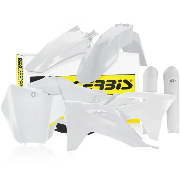 Acerbis Gas Gas Plastic Kit Mc Mcf - White 1