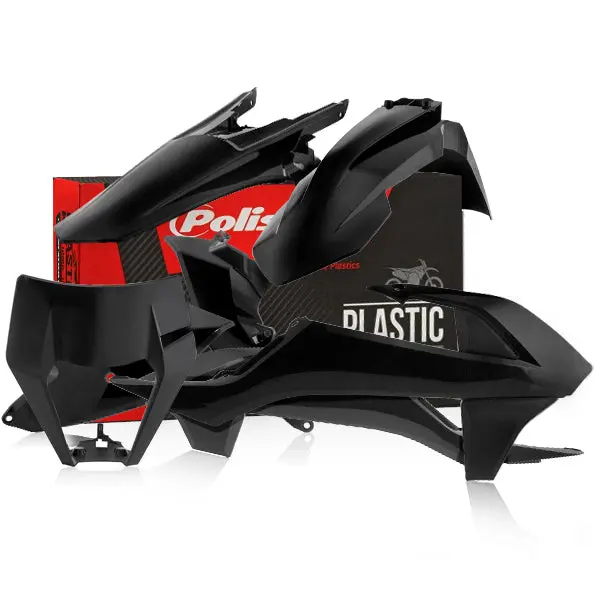 Acerbis Ktm Plastic Kit Exc Excf - Black 1