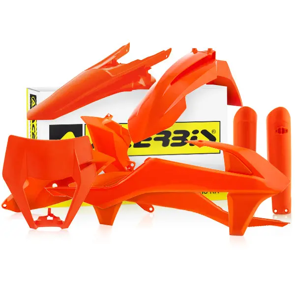 Acerbis Ktm Plastic Kit Exc Excf - Orange 1