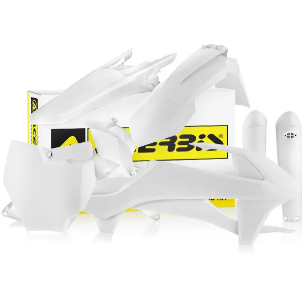 Acerbis Ktm Plastic Kit Sx Sxf - White 1