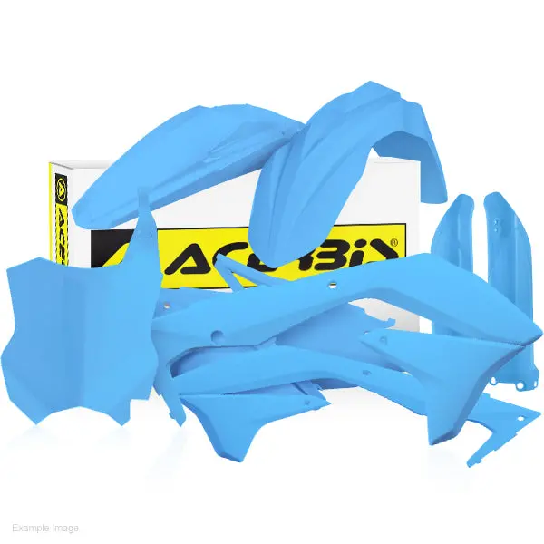 Acerbis Kawasaki Plastic Kit Kx Kxf - Light Blue 1
