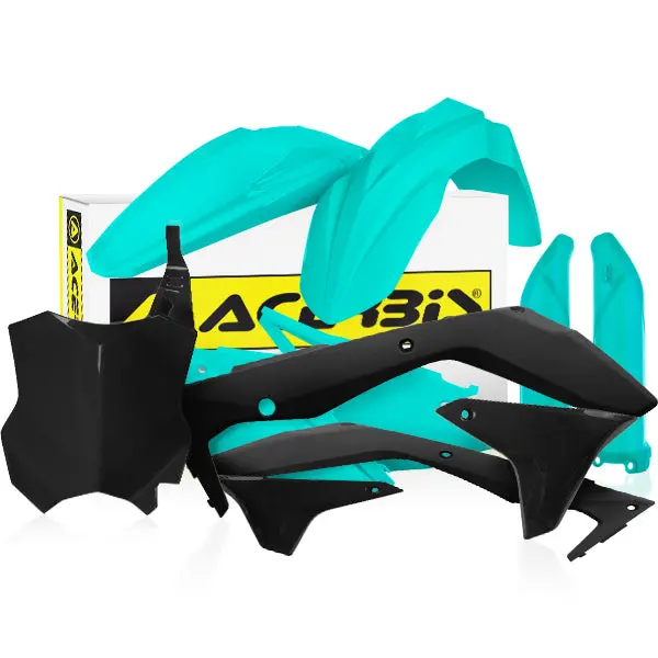 Acerbis Kawasaki Plastic Kit Kx Kxf - Teal 1