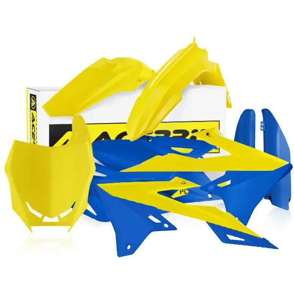 Acerbis Suzuki Plastics Kit Rmz - Yellow Blue 1