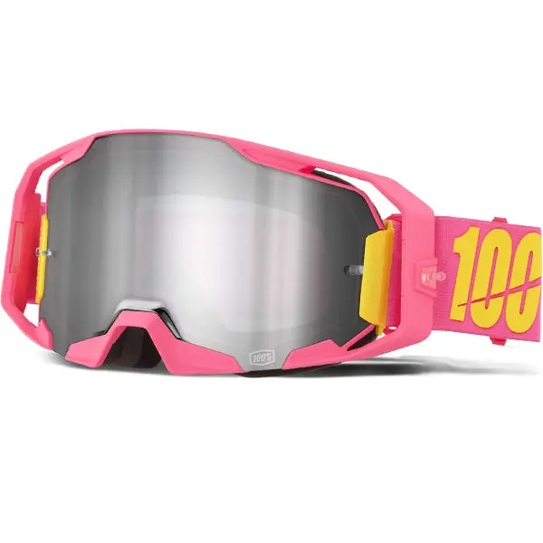 100% Armatic Goggles Snakpak - Silver Mirror Lens 1
