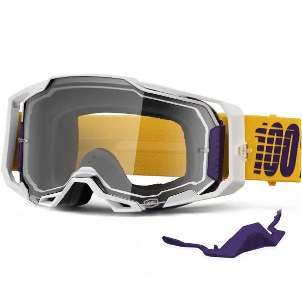 100% Armega Goggle Difenbak - Clear Lens 1