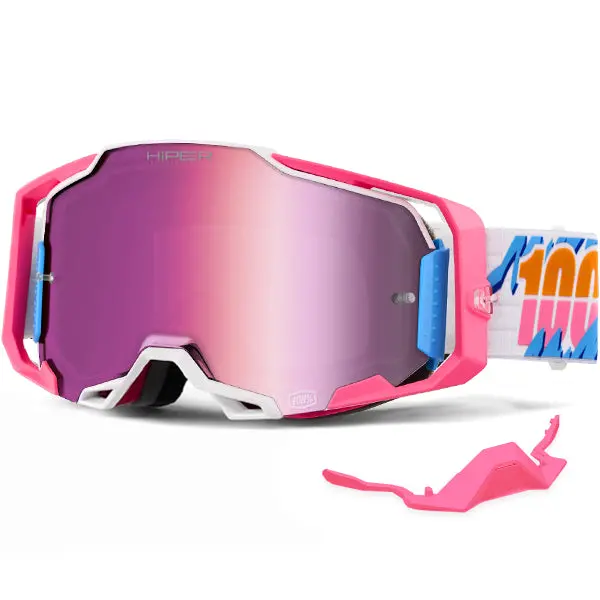 100% Armega Lefreak - Hiper Mirror Pink Lens 1