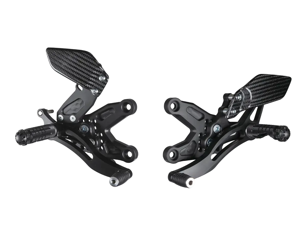 Bonamici, Bmw, S1000rr, Rearsets, (08-14), W/ Carbon, Fiber, Heel, Plates 1