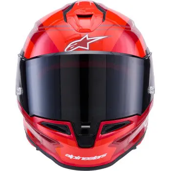 Alpinestars Helmet S-R7 A-Core Rd/Wh Gloss Ece06/Dot S 8203426-3182-S 2