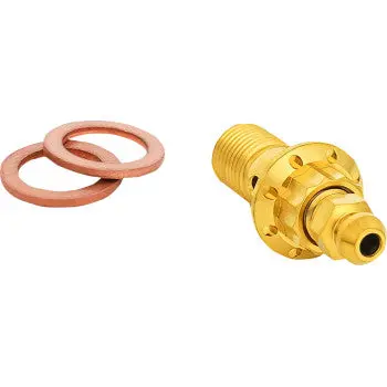 Arlen Ness Bolt Banjo Bleeder 10Mm Gold 12-Pt Frt Caliper Touring 300-823 1