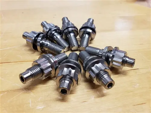 Titanium Exhaust Manifold Bolt Kit 1