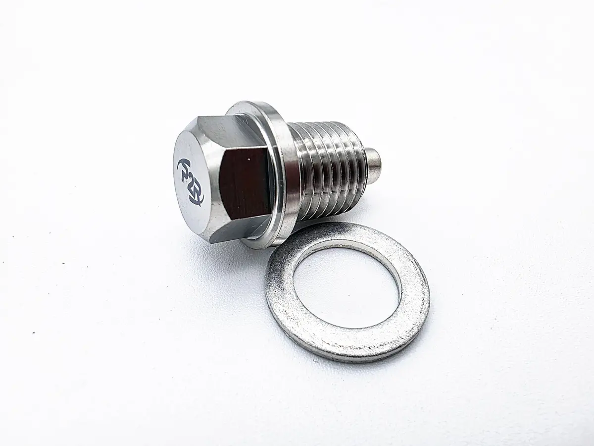 P2r J Series Engine Titanium Magnetic Drain Bolt 1