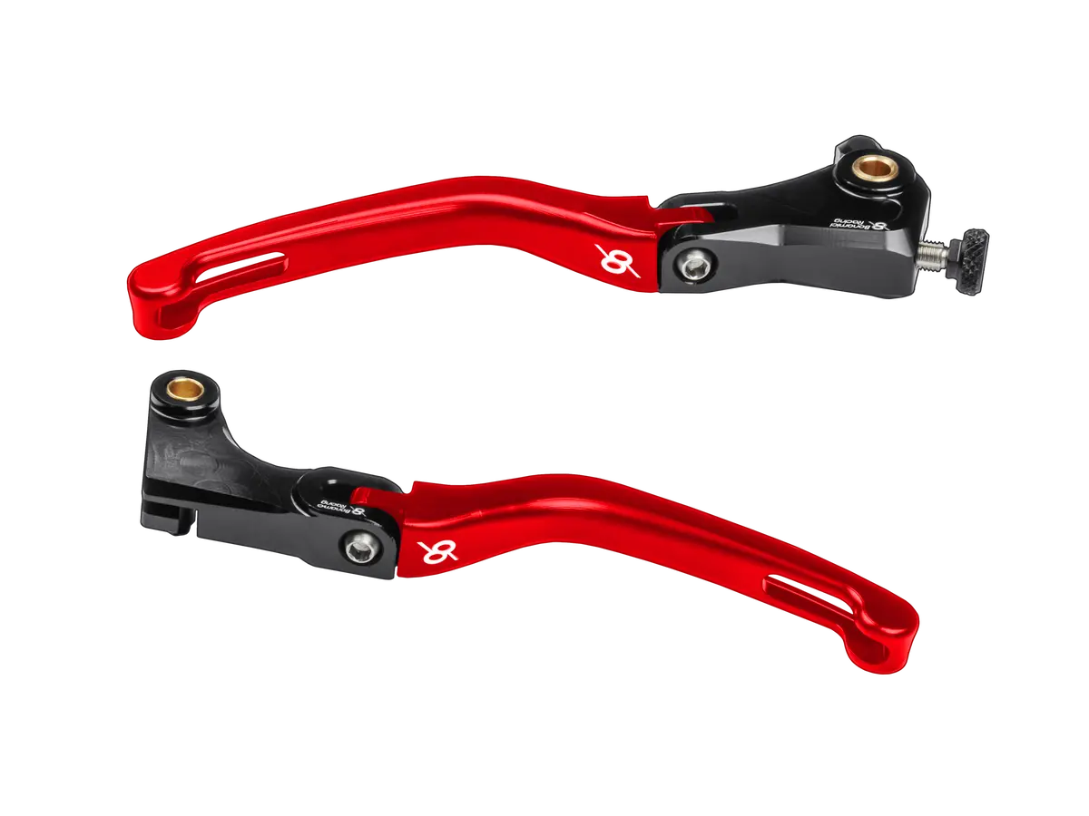 Bonamici, Bmw, S1000rr, Folding, Levers, (09-14), (Black/Red) 1
