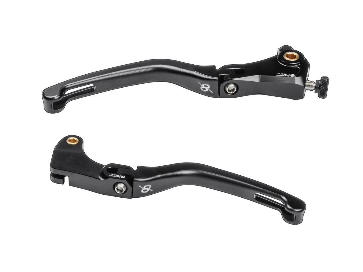 Bonamici, Suzuki, Gsx-R, 600, / 750, (2011+), & Gsx-R, 1000, (2011+), Folding, Levers, (Black) 1