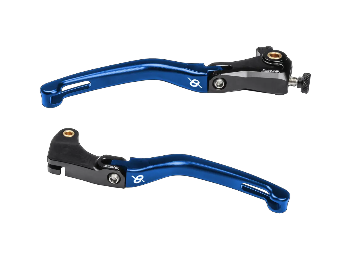 Bonamici, Yamaha, R6, (17+), & R1/M, Folding, Levers, (15+), (Black/Blue) 1