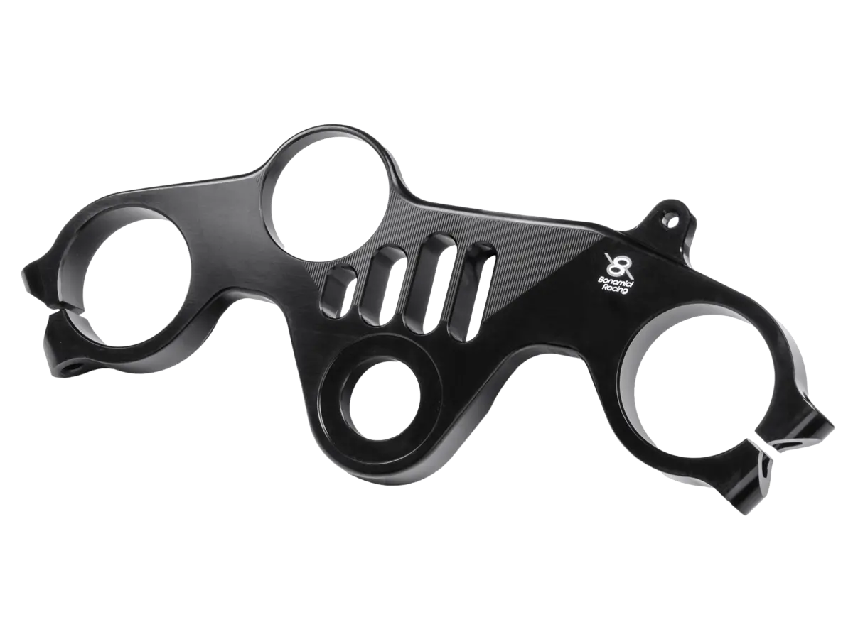 Bonamici Top Triple Clamp Yamaha R1/M (Black) (Street) (2015+) 1