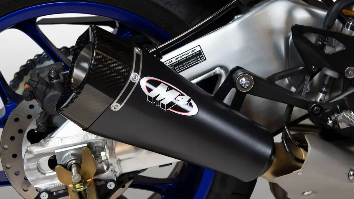 M4 Exhaust Rm1 Black Slip On 2015-2025 R1 Ya9942 1