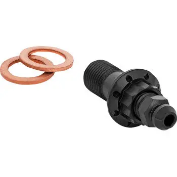 Arlen Ness Bolt Banjo Bleeder 10Mm Black 12-Pt Frt Caliper Touring 300-822 1