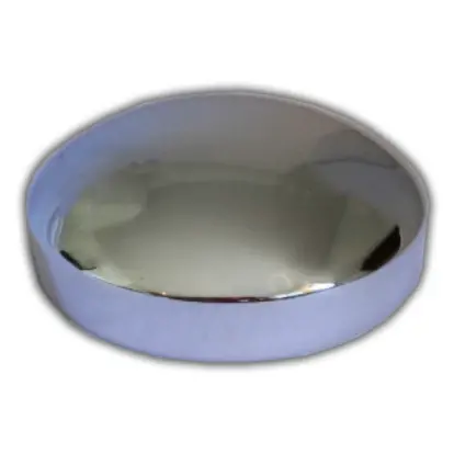 Chrome Hubcap Rear 7-3/4" 1