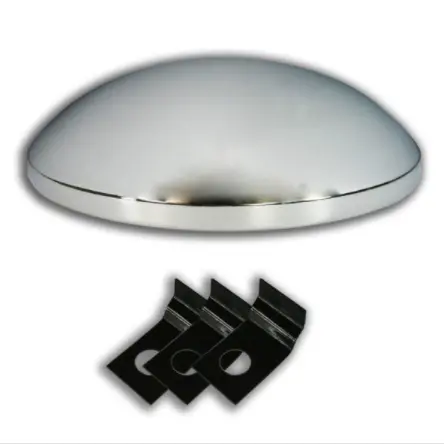 Chrome Hubcap 9-1/4" With Clipset 1