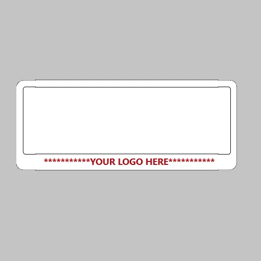Customised Number Plate Frames 1