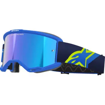 Alpinestars Goggles Goggle Vision 5 Corp Blue/Ylw Mirror-Blue 5101825-7288 1
