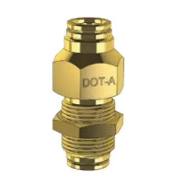 Dot Push Fitting- Bulkhead Union - Imperial Tube Bp Dq82dot 1