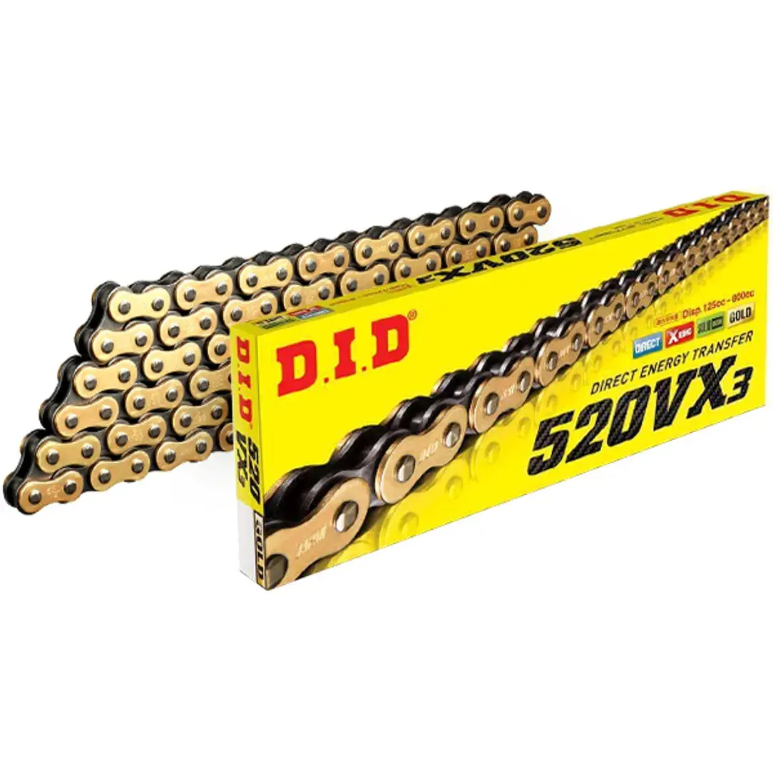 Did Vx3 X Ring Motocross Chain - Gold 1