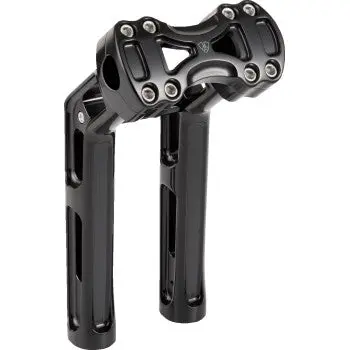 Arlen Ness Method Wayback Risers - 10" - Black 0602-1652 1
