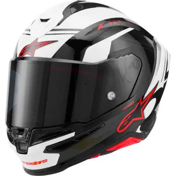 Alpinestars Helmet S-R7 A-Core Bk/Wh/Rd Gloss Ece06/Dot Xl 8203426-1353-Xl 1