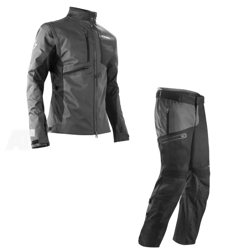 Acerbis Enduro One Kit Combo - Black Grey 1