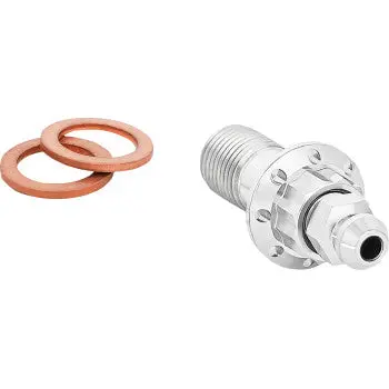 Arlen Ness Bolt Banjo Bleeder 10Mm Polished 12-Pt Frt Caliper Touring 300-821 1