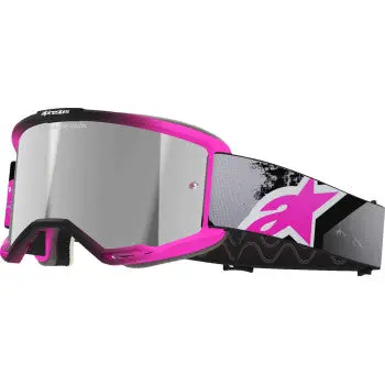 Alpinestars Goggles Goggle Vision 5 Lahnd Iron/Pink  Mirror-Sil 5100626-9284 1