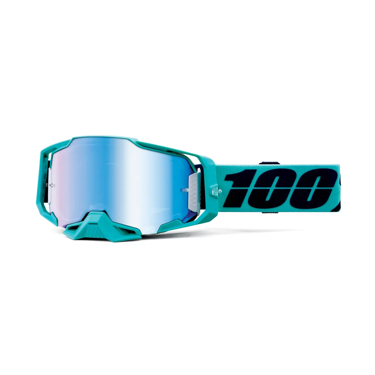 100% Armega Goggle Esterel - Mirror Blue Lens 1