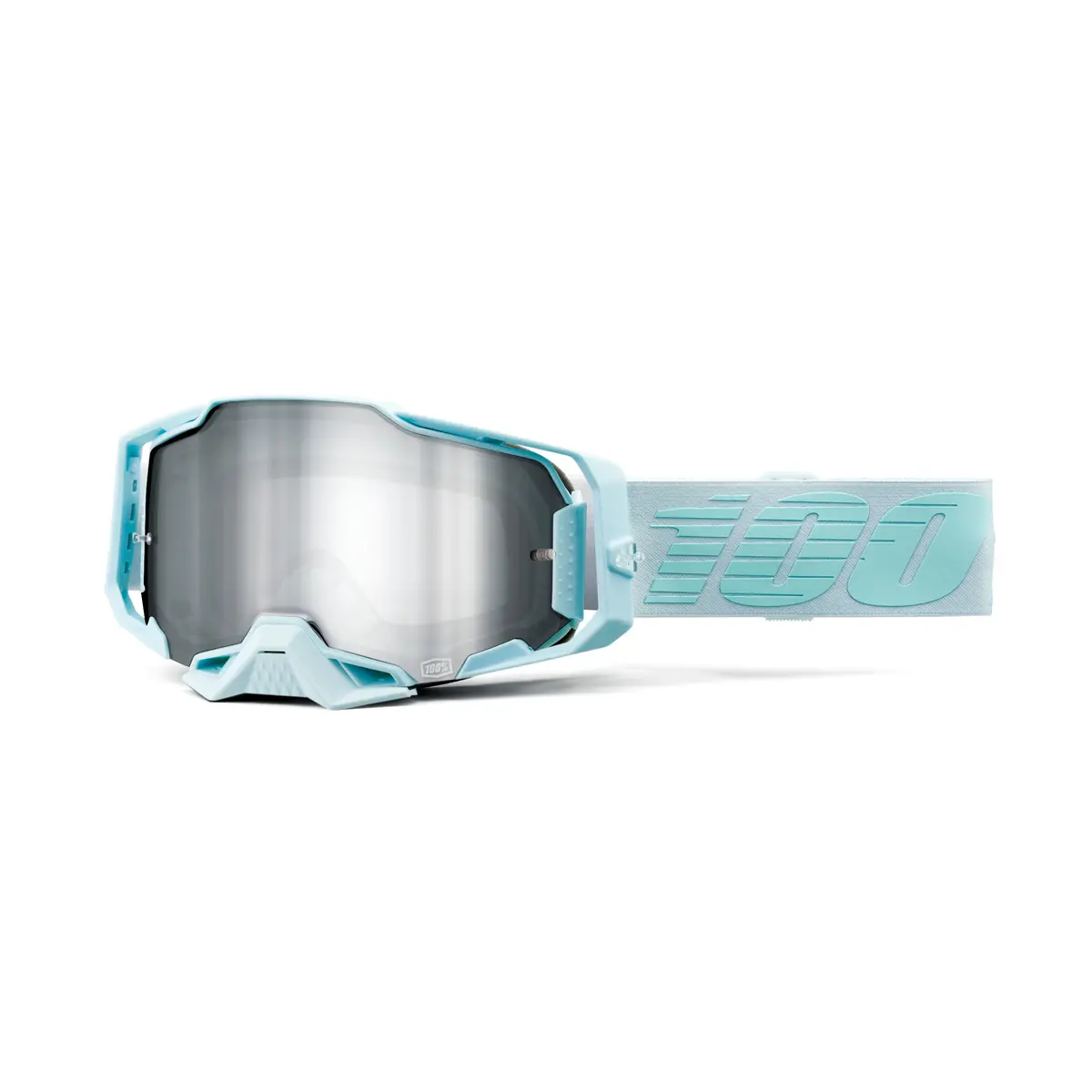 100% Armega Goggle Fargo - Mirror Silver Flash Lens 1