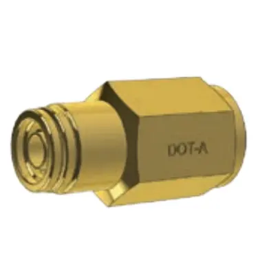 Dot Push Fitting- Female Connector - Imperial Tube To Nptf Female Pipe Thread Bp Dq66dot 1