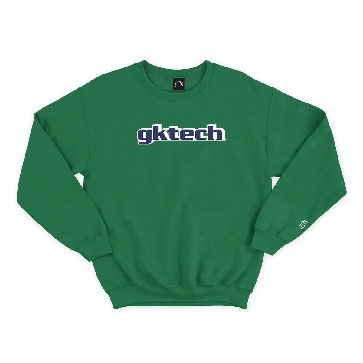 Forest Green Crew Neck Jumper 1